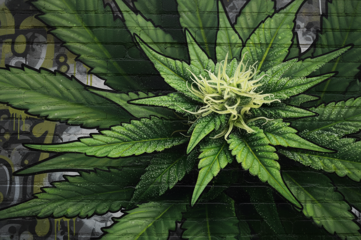 Sativa brand background